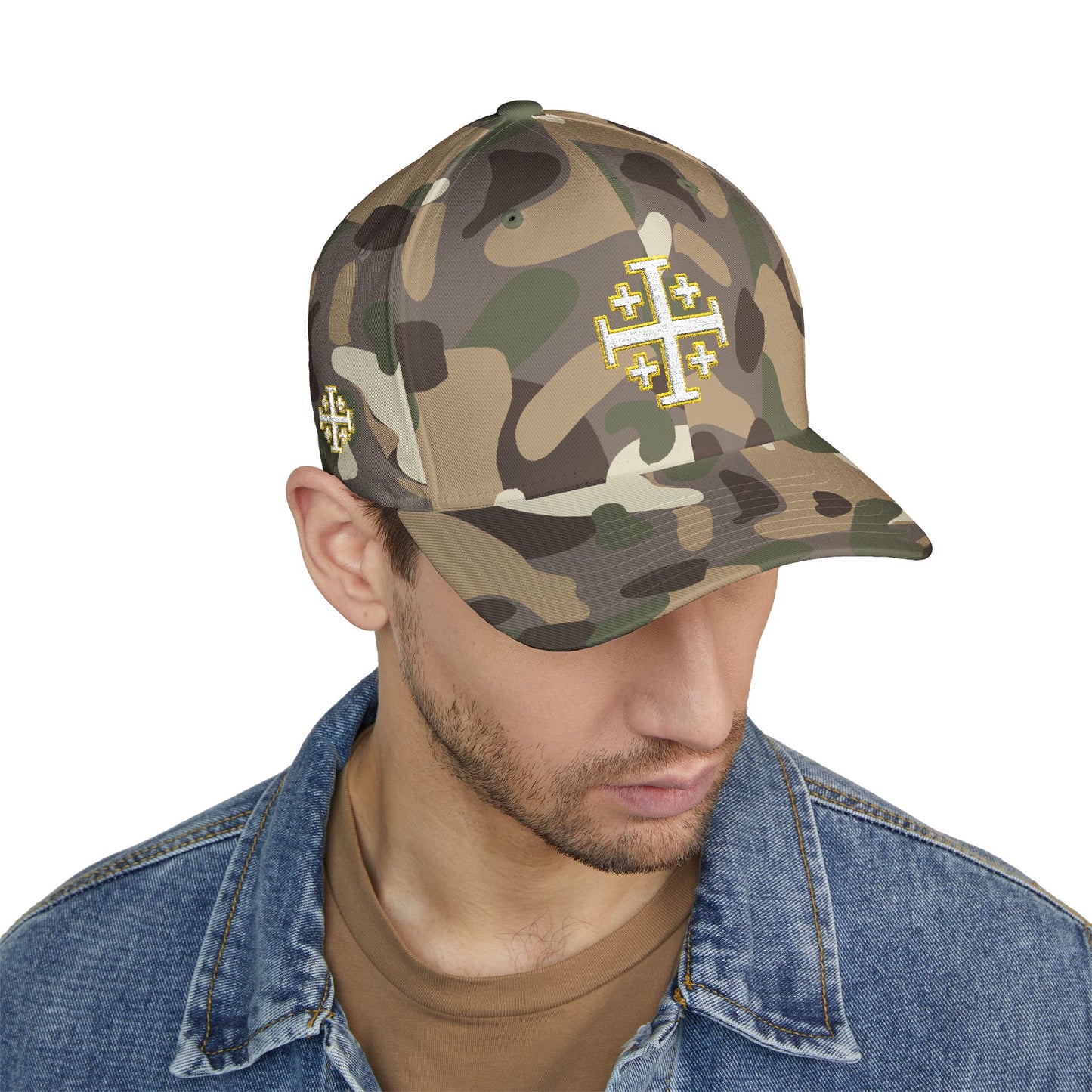 WPZ Jerusalem Cross Hat Stylish