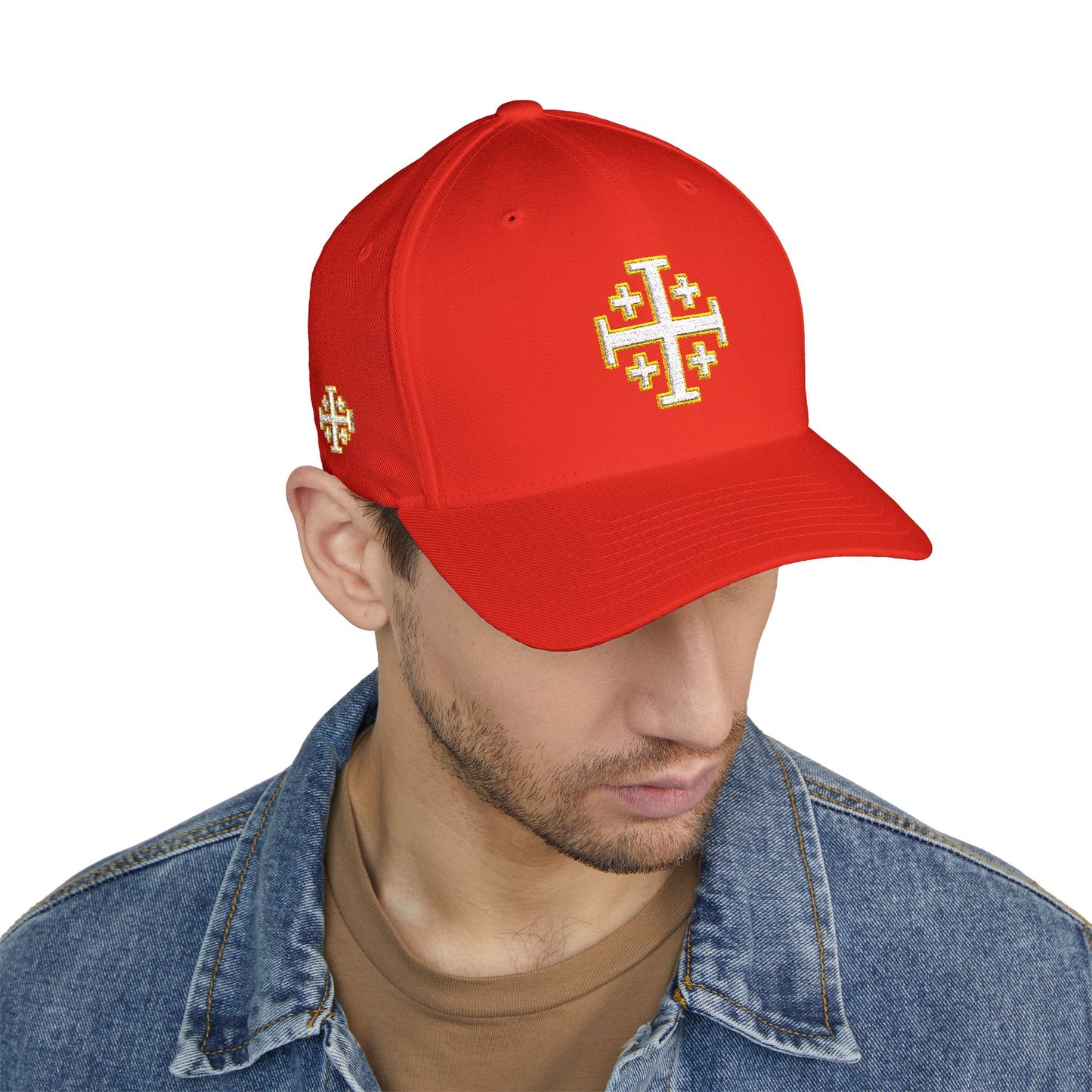 WPZ Jerusalem Cross Hat Stylish