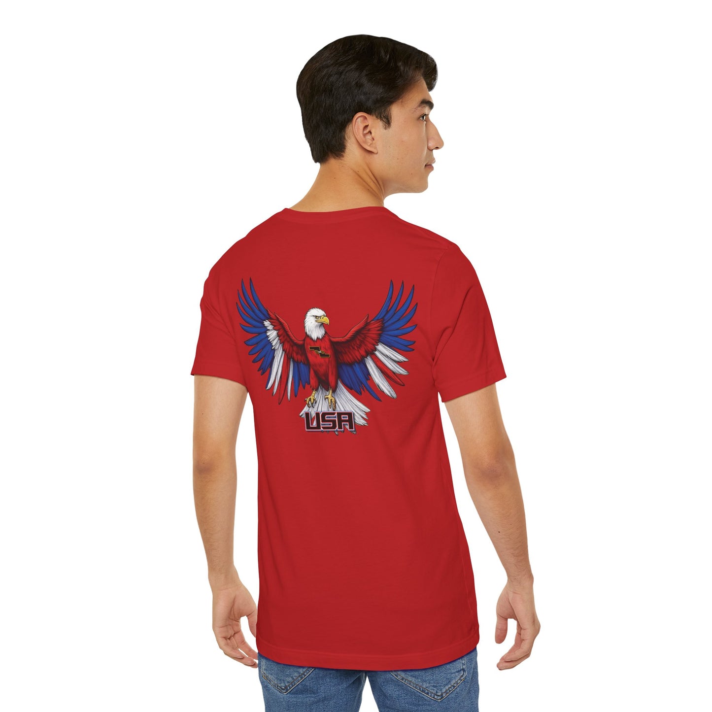 Weaporize Swag Eagle USA T - Unisex Jersey Short Sleeve Tee
