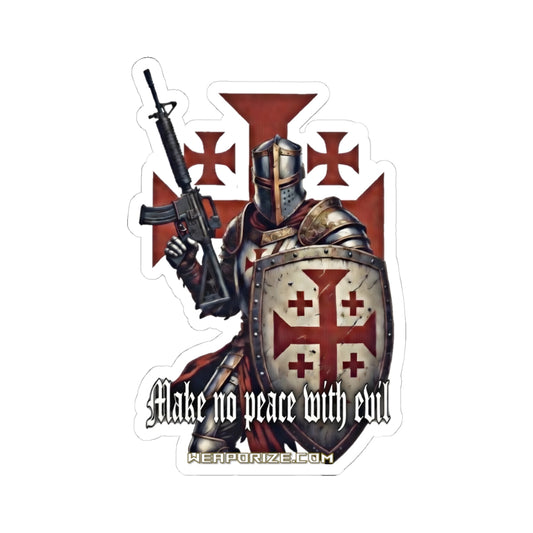 Make No Peace With Evil — Sticker