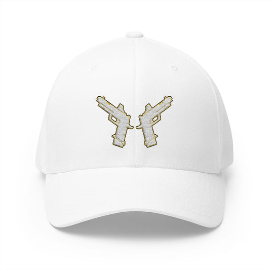 Embroidered Hat - Praying Guns Design