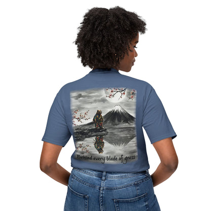 T-Shirt — "Bear behind every blade"