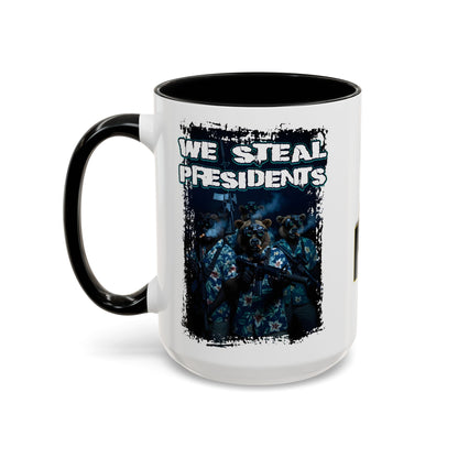 We Steal Presidents Accent Mug (11/15oz)