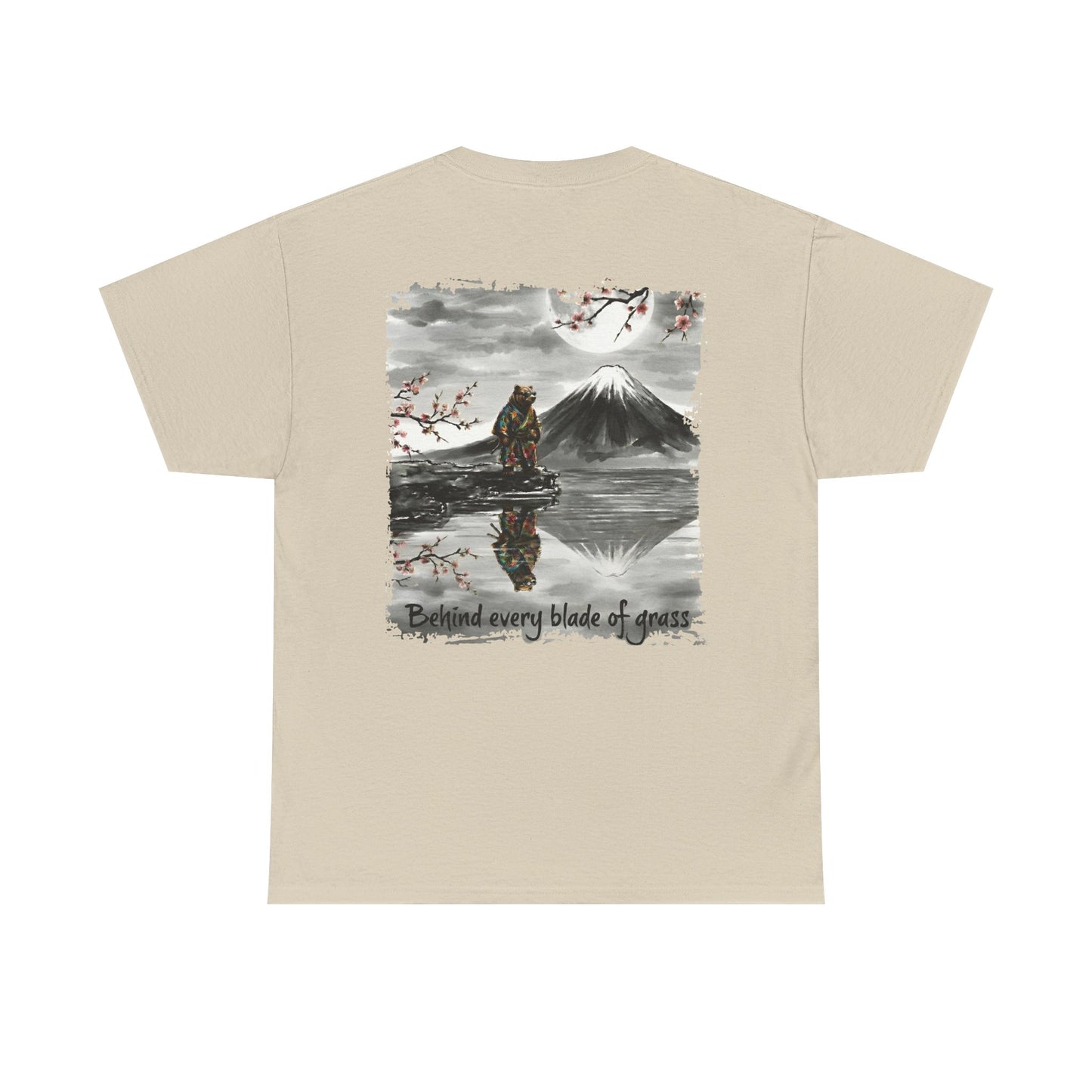 T-Shirt — "Bear behind every blade"