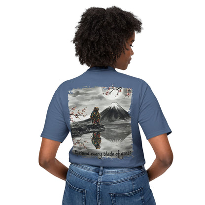 T-Shirt — "Bear behind every blade"