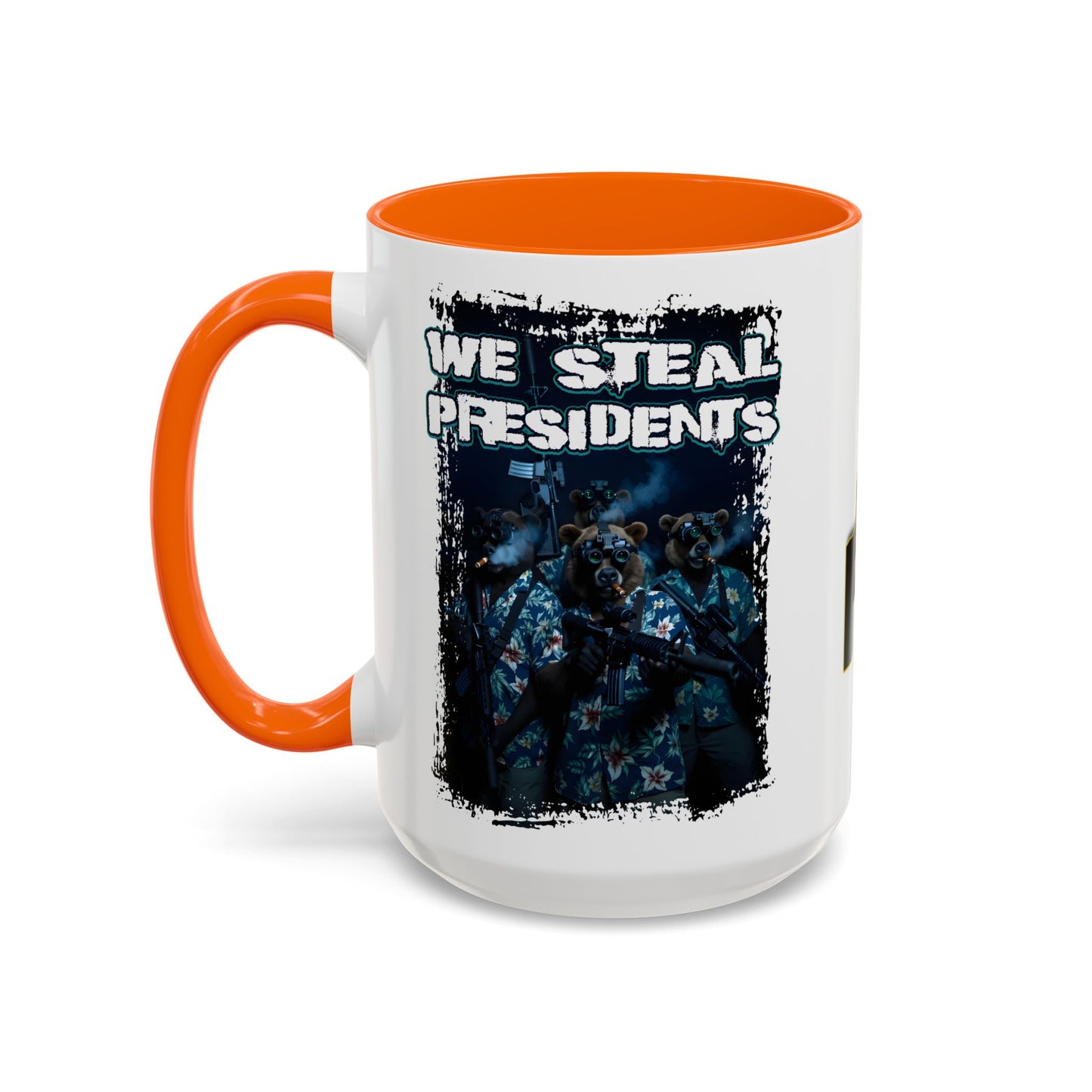 We Steal Presidents Accent Mug (11/15oz)