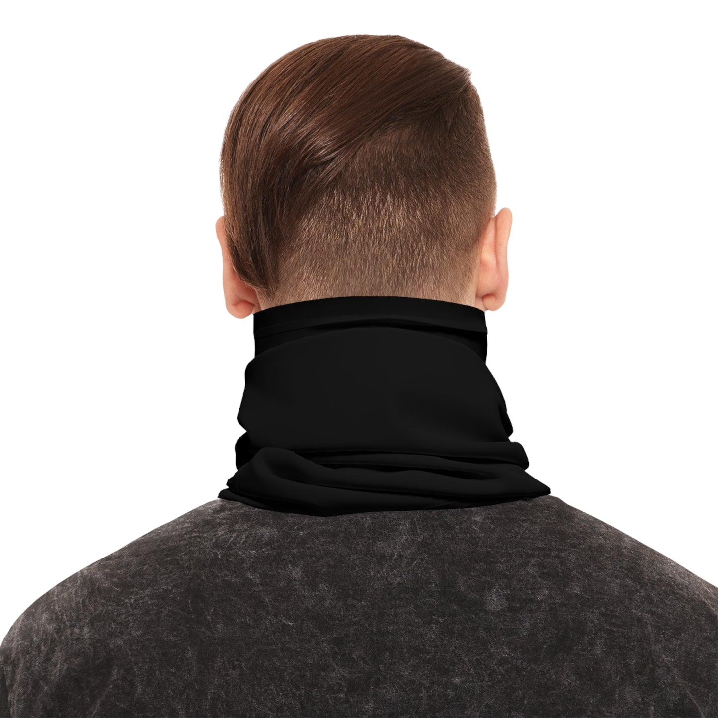 Jerusalem Cross & Sword Neck Gaiter — Isaiah 48:22 “No Peace for the Wicked”