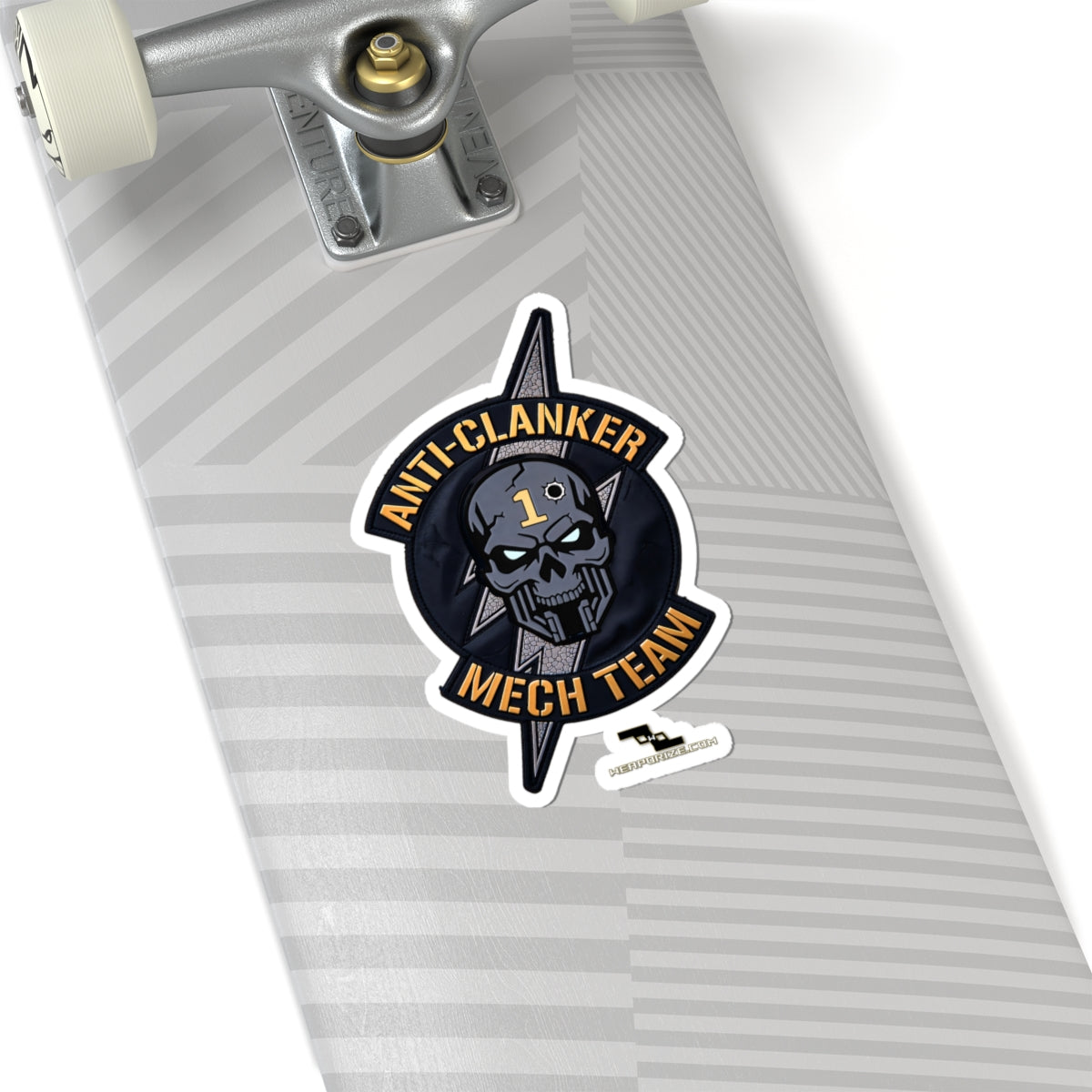 The Anti-Clanker Mech Team 1 sticker