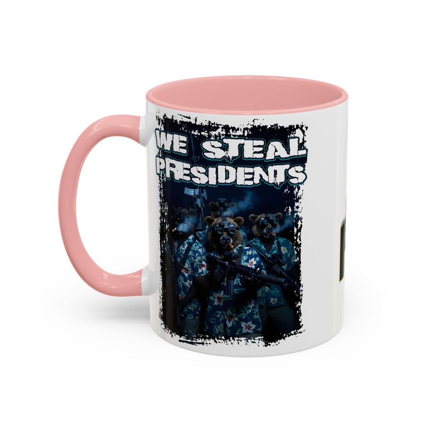 We Steal Presidents Accent Mug (11/15oz)