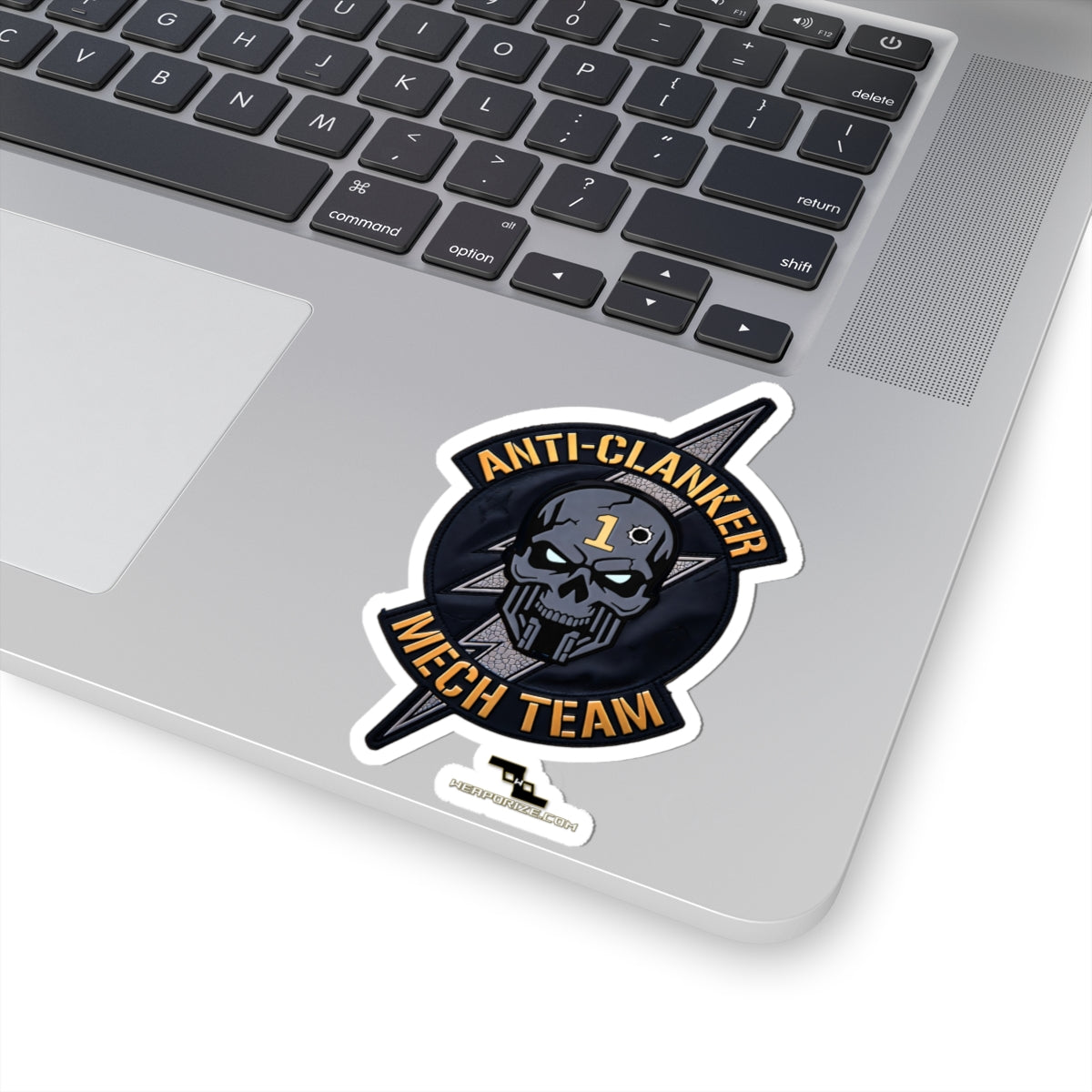 The Anti-Clanker Mech Team 1 sticker
