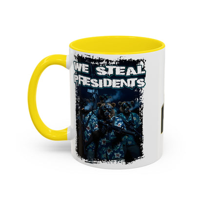 We Steal Presidents Accent Mug (11/15oz)
