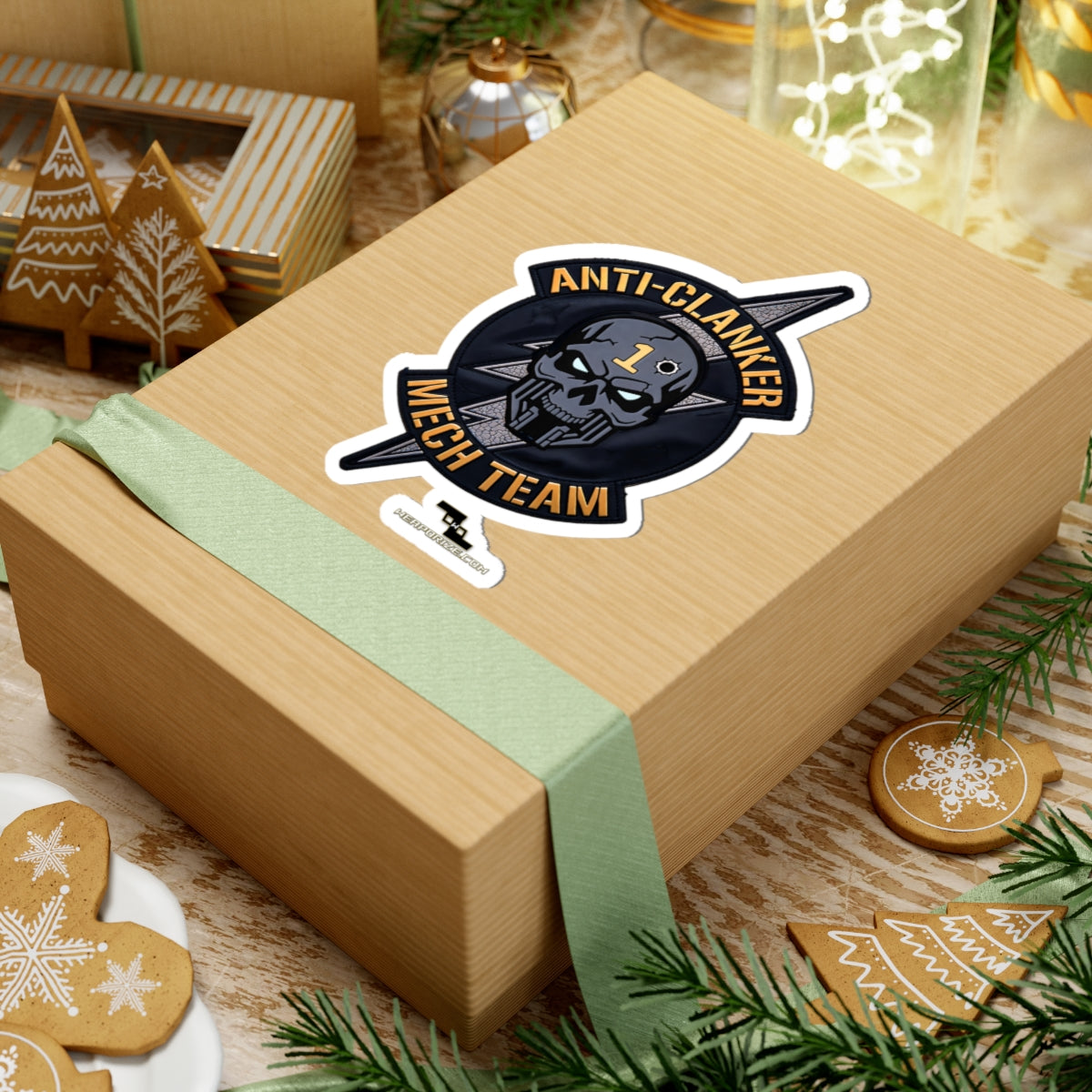 The Anti-Clanker Mech Team 1 sticker