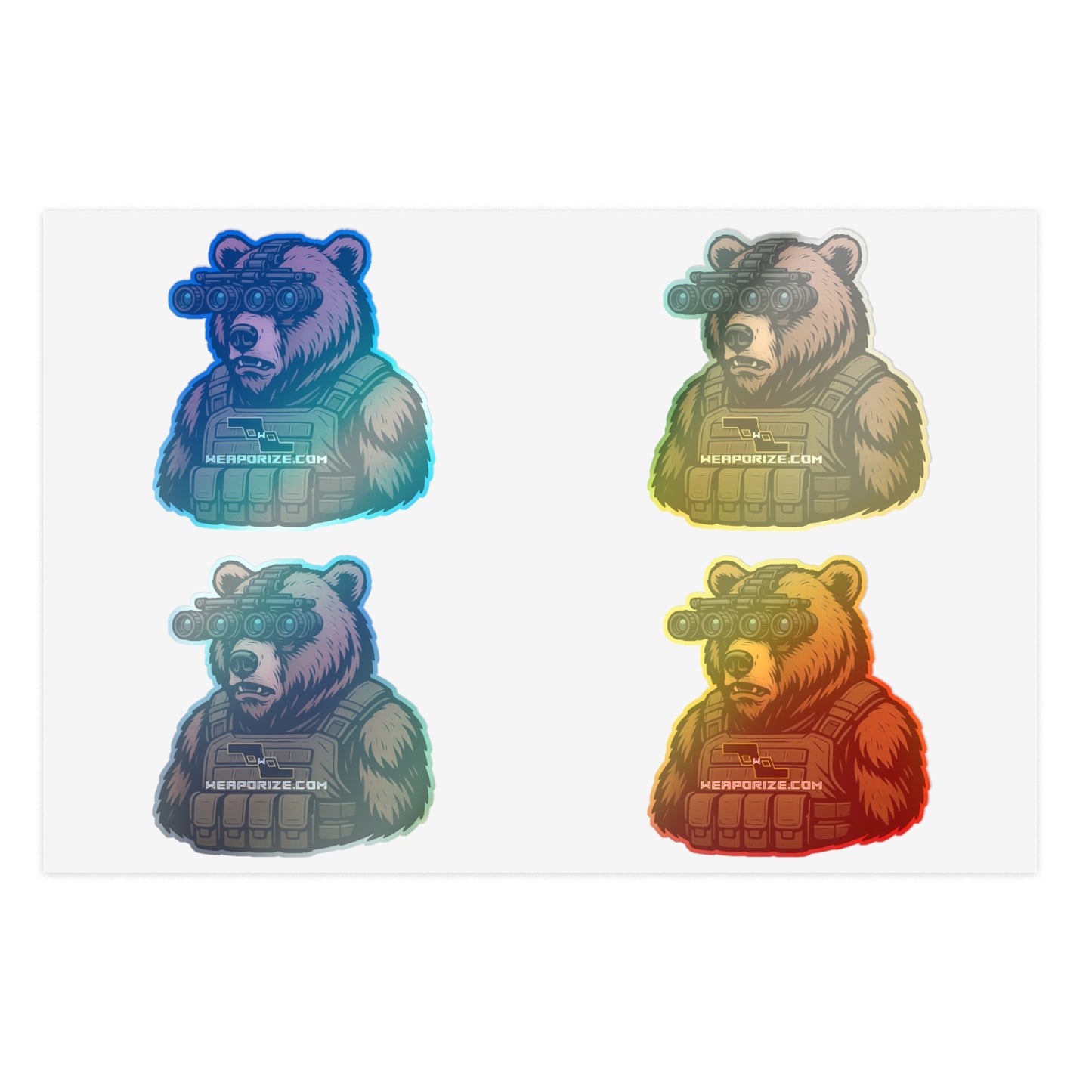 Bear Arm in the Dark - Sticker Sheets
