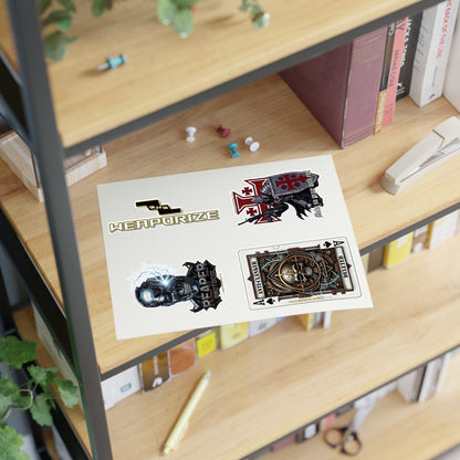 WPZl Sticker Sheet – Reaper, Anti-Clanker Engineer & Make No Peace With Evil