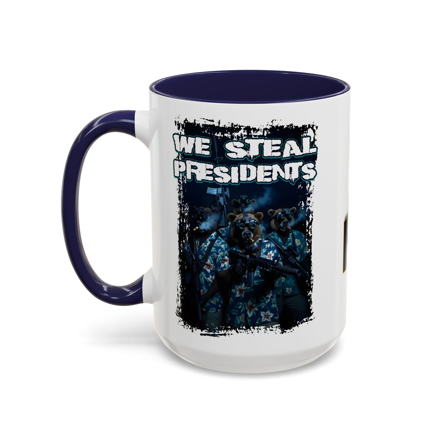 We Steal Presidents Accent Mug (11/15oz)