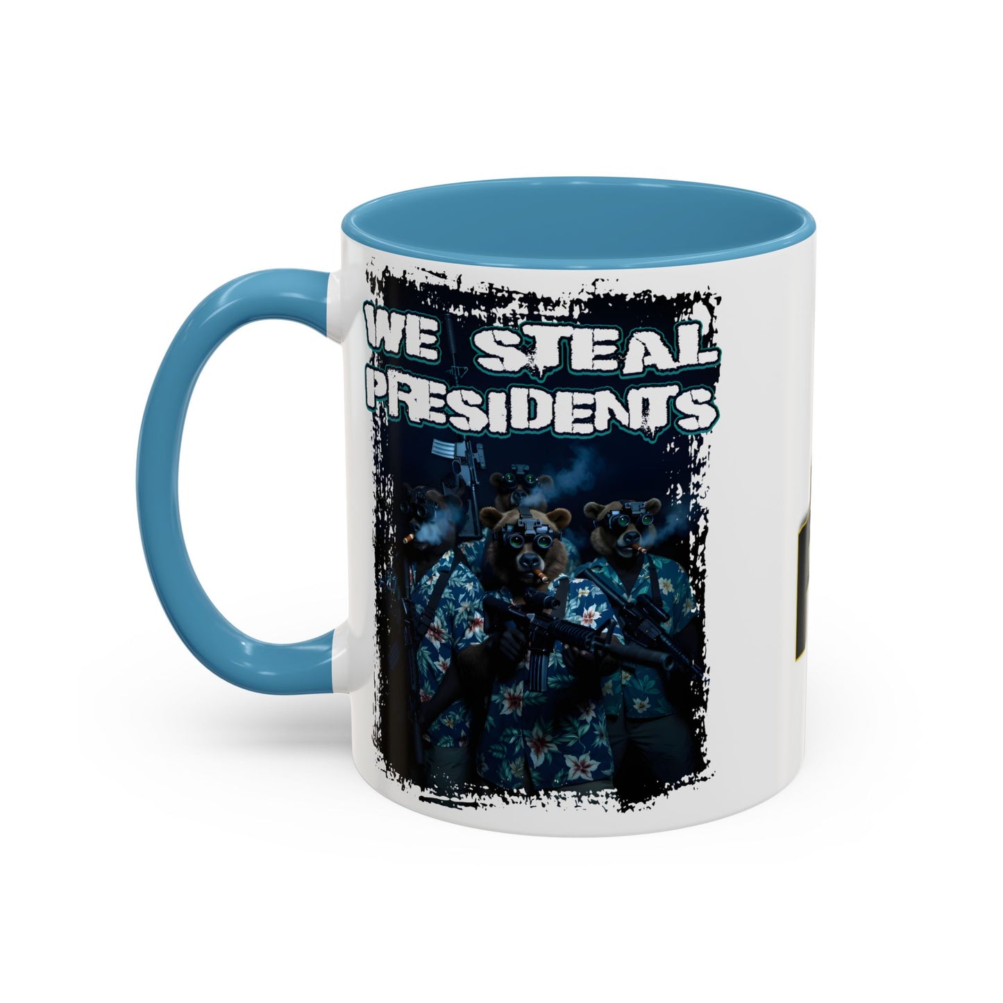 We Steal Presidents Accent Mug (11/15oz)