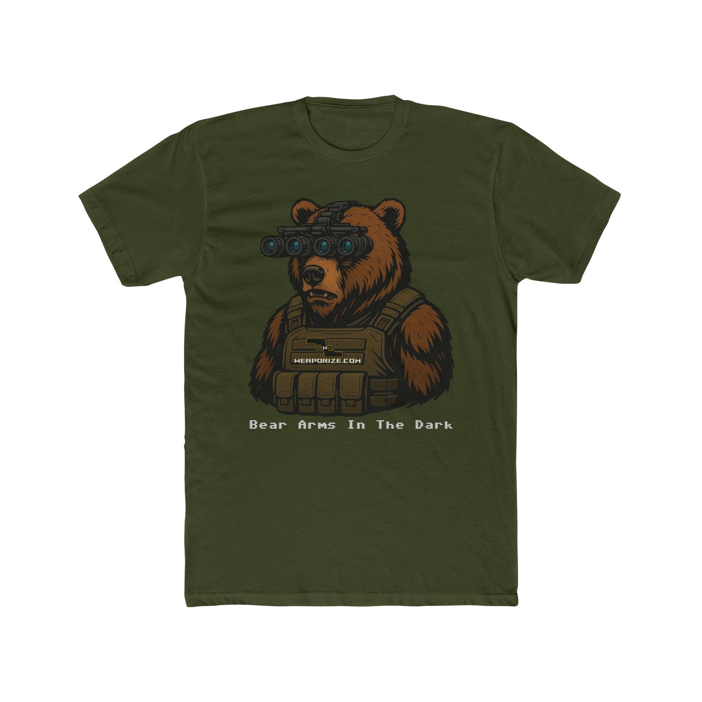 Crew Tee: Bear Arms in the Dark - John 1:5