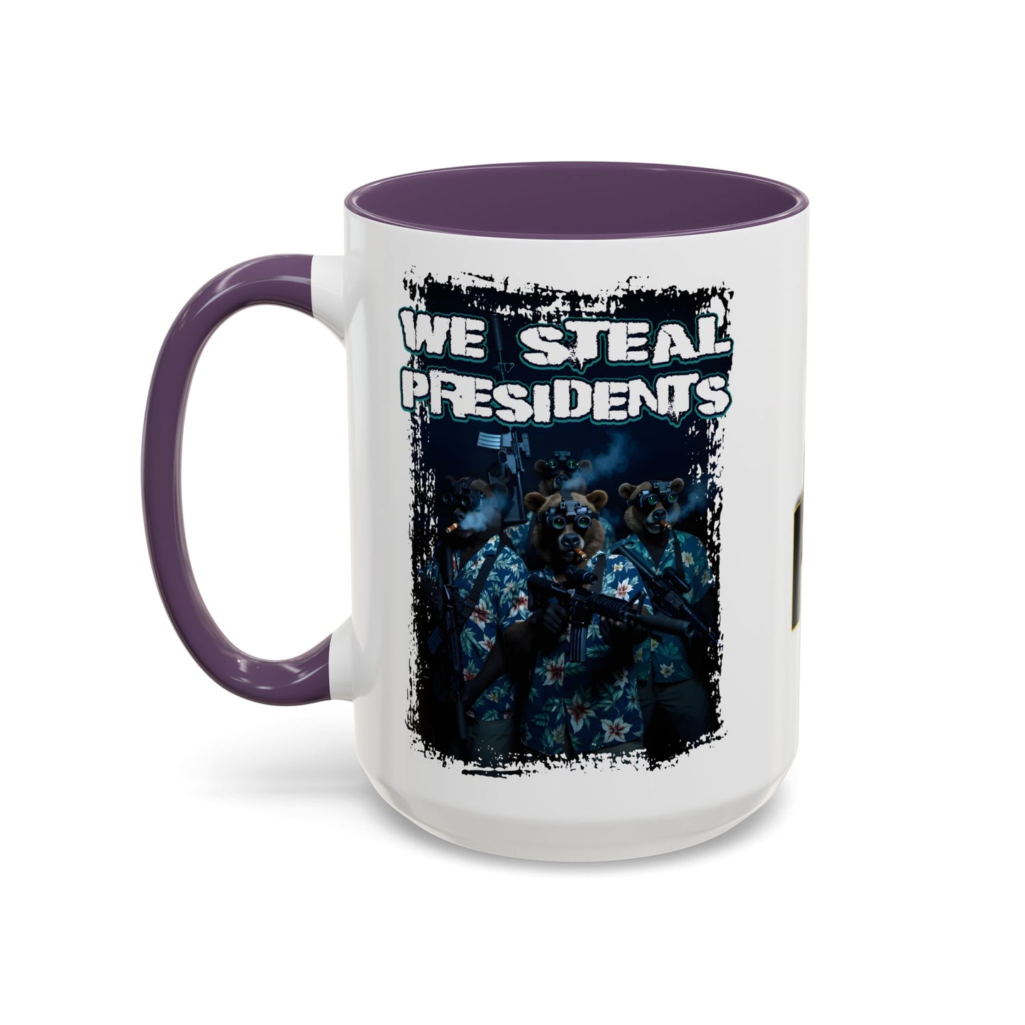 We Steal Presidents Accent Mug (11/15oz)