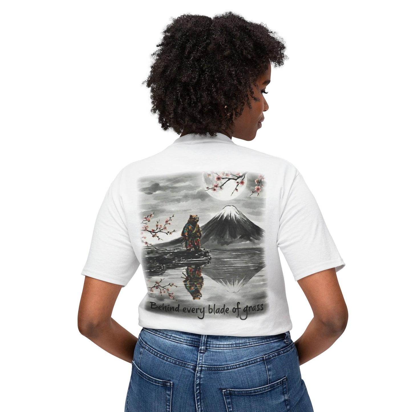 T-Shirt — "Bear behind every blade"