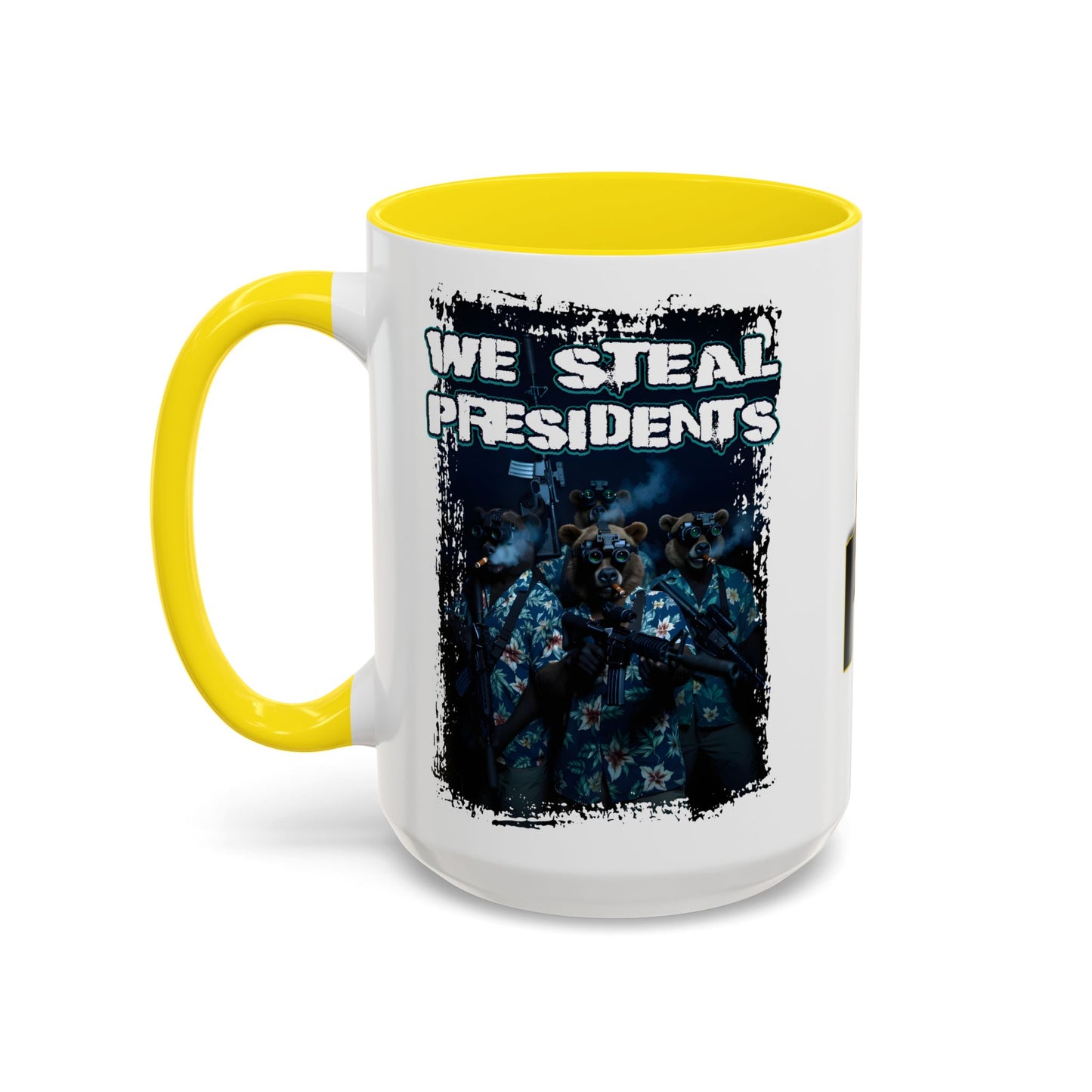 We Steal Presidents Accent Mug (11/15oz)