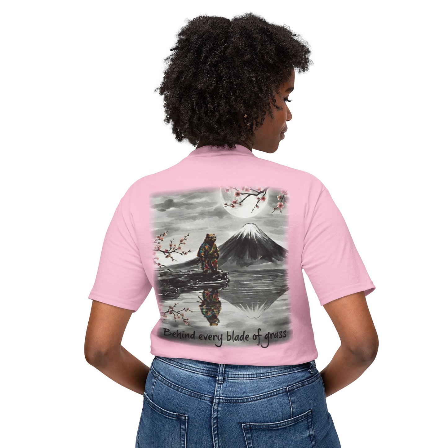 T-Shirt — "Bear behind every blade"