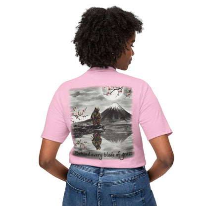 T-Shirt — "Bear behind every blade"