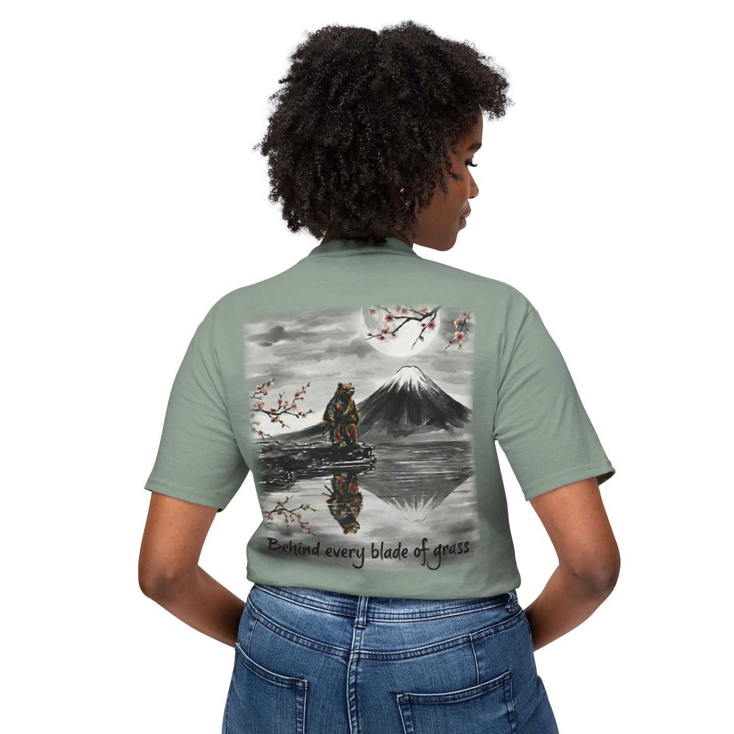 T-Shirt — "Bear behind every blade"