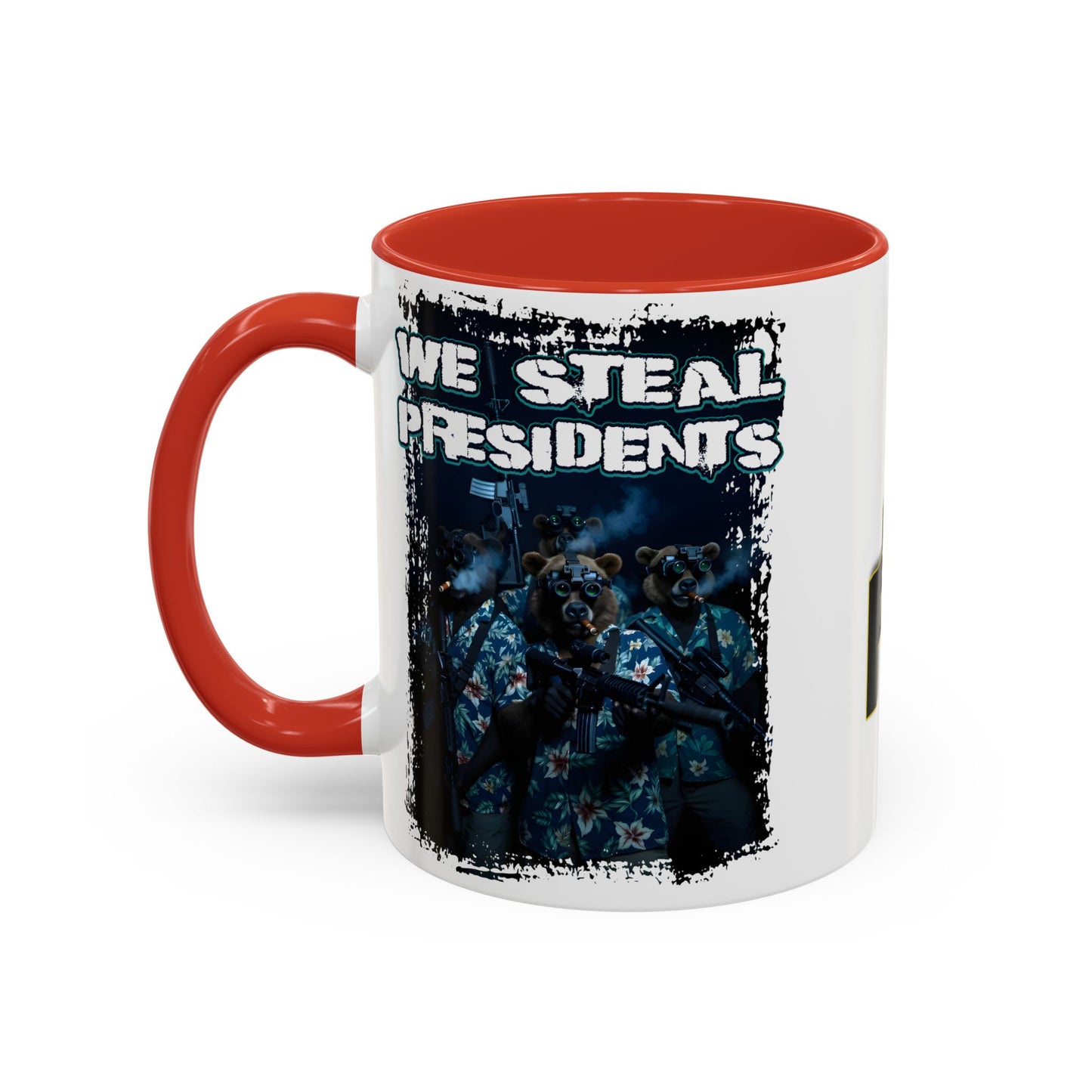 We Steal Presidents Accent Mug (11/15oz)