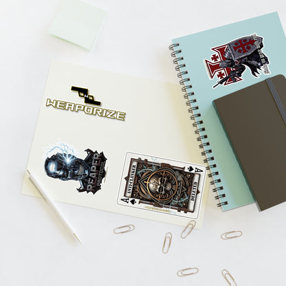 WPZl Sticker Sheet – Reaper, Anti-Clanker Engineer & Make No Peace With Evil