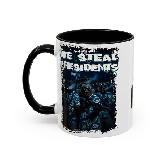 We Steal Presidents Accent Mug (11/15oz)