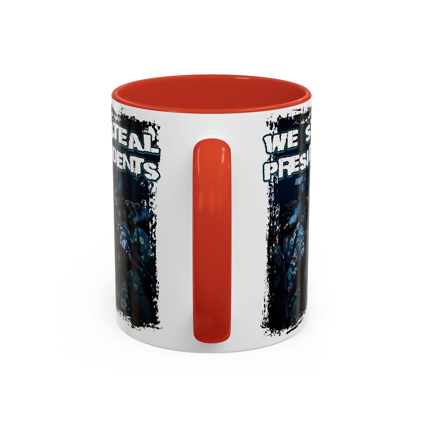 We Steal Presidents Accent Mug (11/15oz)